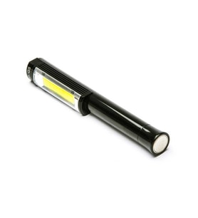 Pilli Mıknatıslı COB LED Çalışma Tamir Kırmızı Işık El Feneri