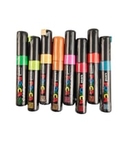 Uniball Posca Su Bazlı Markör Kalem Seti 8Mm 7+1Li Pc-8K
