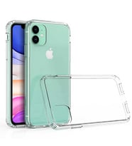 Lexroo iPhone 11 Kılıf Nitro Anti Shock Silikon - Renksiz