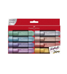 Faber-Castell Fosforlu Kalem 46 Metalik 8'li