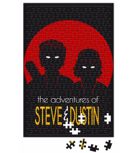 Stranger Things The Adventure Of Steve Dustin Puzzle
