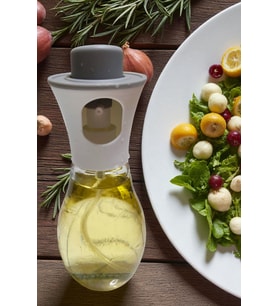 220 ml Cam Şişe Sirkelik Çok Amaçlı Spreyli Yağdanlık