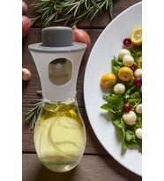 220 ml Cam Şişe Sirkelik Çok Amaçlı Spreyli Yağdanlık