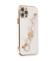 Apple İphone 12 Pro Kılıf Esila Silikon - Beyaz