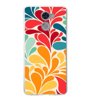 PrintiFy Huawei Y7 Prime ile Uyumlu 1mm Slim Fit Retro Renkler 5 Baskılı Şeffaf  Kılıf