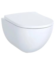 GEBERIT SMYLE ROUND RİMFREE ASMA KLOZET VE SOFT KAPAKLI SET 503.084.00.1