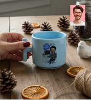 Kişiye Özel Karikatürlü Erkek Yazılım Mühendisi T Pastel Kupa Mühendisler Günü Hediyesi
