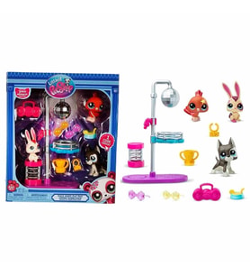 6377 SUN- LİTTLEST PETSHOP MİNİŞLER DISCO NİGHT OYUN SETİ