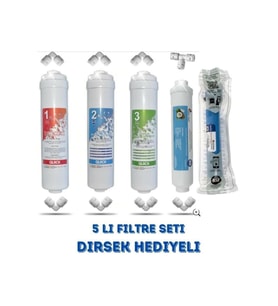 Kapalı Kasa Su Arıtma Cihazı Filtresi 5li Filtre Seti Lg Membranlı
