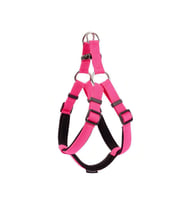 Actirex Neon Yumuşak Doku Ayarlanır Köpek Göğüs Tasması Pink XS 3-5 Kg Olan Köpek (Pembe)