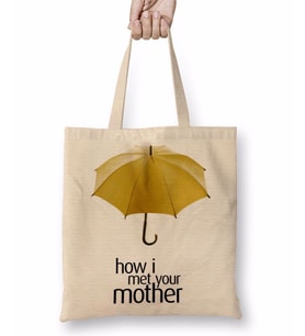 How I Met Your Mother 010 Bez Çanta Uzun Saplı