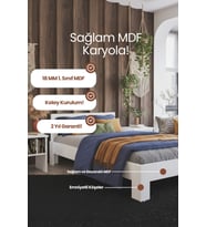 Letto Tek Kişilik MDF Karyola