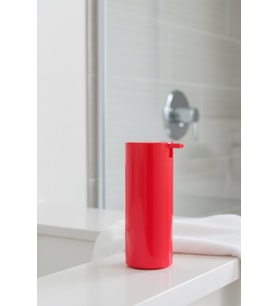 Soft Pembe Şeffaf Akrilik Sıvı Sabunluk 250 ml