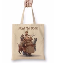 Hold My Door Hodor Bez Çanta Uzun Saplı