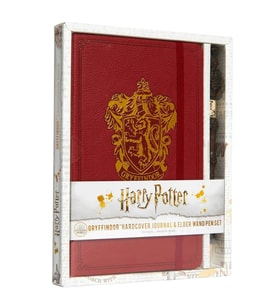Harry Potter: Gryffindor Hardcover Ruled Journal (With Pen) (Krem)