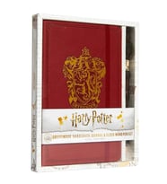 Harry Potter: Gryffindor Hardcover Ruled Journal (With Pen) (Krem)