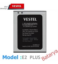 Vestel E2 Plus Batarya Vestel Venüs E2 Plus Vestel Venüs Go Uyumlu Batarya