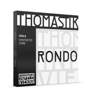 Thomastik RO200 Viyola Tel Seti - Rondo 4/4 Viyolalarla Tam Uyumlu (Üst Segment - Luthier Serisi)  Üstün Ses Dengesi, Hızlı Yay Tepkisi, Modern Enstrümanlar İçin Optimize Edilmiş Karakter  Ölçü: 4/4 Viyolalar İçin (4'lü Tam Takım Set)