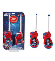 Eccho Walkie Talkie Süper Kahraman Temalı Telsiz Seti 50 Metre Menzilli, Esnek Antenli 2’li Set