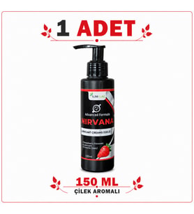 Çilek Aromalı Kayganlaştırıcı Jel 150 ml – Lubricant Gel Krem