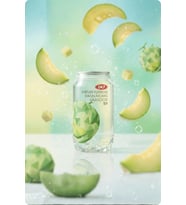 OKF Enerjisi Azaltılmış Kavun Aromalı Gazlı İçecek 350ML