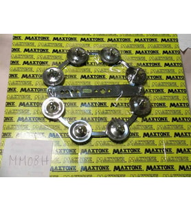 Maxtone MM08HH Hi-Hat Zil Sehpası Tefi (Perküsyon/Aksesuar) Hi-Hat Mili Üzerine Montaj, Parlak ve Net Çıngırak Sesi, Ritmik Eşlik İçin Dayanıklı Gövde Yapısı