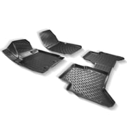 Audi Q5 Uyumlu 2009-2017 3D Havuzlu Siyah Paspas Seti