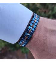 Doğal Hematit Taşı Bileklik