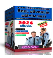 Özel Güvenlik Eğitim Seti (Silahsız)