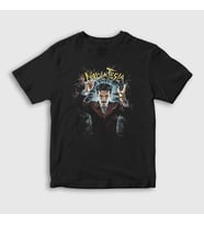 Presmono Unisex Çocuk Siyah Electricity Magician Nikola Tesla T-Shirt 332309tt