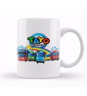 Hey Tayo 01 Kupa Bardak Porselen