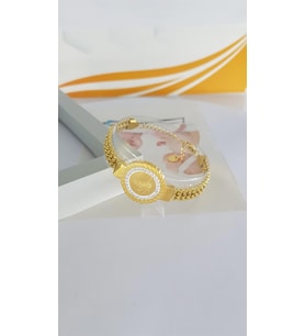 Tuğra Gold Çelik Bileklik Sns400352