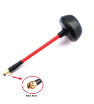 5.8Ghz SMA Erkek Anten Esnek Dairesel Polarize Omni Mantar Anten RC FPV Drone Multicopter
