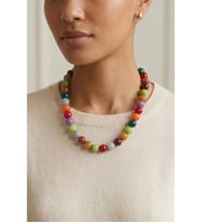 BASİC AKRİLİK TOP KOLYE