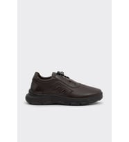 Comfort Taban Hakiki Deri Erkek Sneaker (KAHVE)