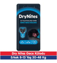 Huggies Drynites Erkek 8-13 Yaş Emici Gece Külodu 30-48 Kg 9 Adet