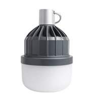 Ledx LN-616 80 Watt TYPE-C Şarjlı Taşınabilir Asma Kancalı Kamp Çadır Lambası 6500K 1200Mah 3 Modlu ABS Malzeme