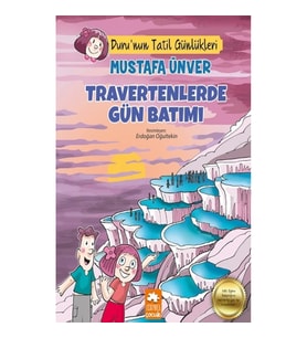 Travertenlerde Gün Batımı