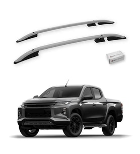Turtle Mitsubishi Triton (Mk5) 2015-2025 Tavan Çıtası Crown Gri