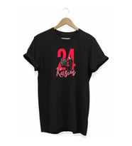 24 Kasım Öğretmenler Günü Öğretmen Hediyesi Baskılı Oversize T-shirt - Siyah