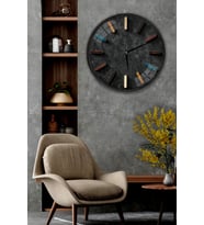 3D Stone Duvar Saati - 29 cm