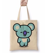 BT21 Koya Bts Bez Çanta Uzun Saplı