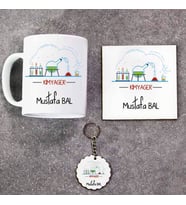 Kimyager Kupa Bardak Altlık ve Anahtarlık Hediye Seti (Model 1)