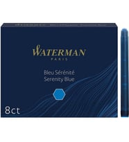 Waterman Dolmakalem Kartuşu Uzun 8'li Mavi 