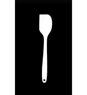 Isıya Dayanıklı Silikon Spatula Beyaz