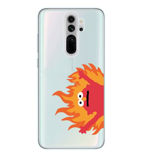 Xiaomi Redmi Note 8 PRO Uyumlu Elmo Tasarımlı Şeffaf Telefon Kılıfı