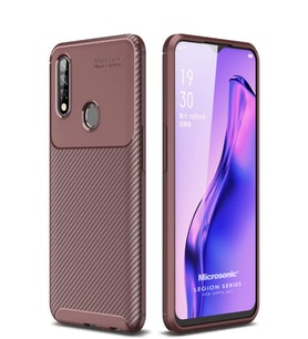 Microsonic Oppo A31 Kılıf Legion Series (Kahverengi)