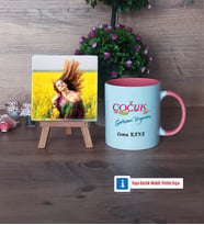 Çocuk Gelişim Uzmanı Fotoğraflı Dekoratif Taş, Kupa Bardak Beyaz Hediye Öğretmenler Günü Hediyesi (Model 6)