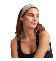 Saç Bandı Kadın Erkek Spor Elastik Kaymaz İnce Ter Emici Esnek Pamuk Genç Saç Bandı Bandana Kadın Makyaj Yüz Yıkama Koşu Yürüyüş Bandi Dans Fitness Yoga Pilates Bisiklet İçin Saç Bandı Taç Headband Unisex Hairband Pamuk Egzersiz Ter Bandı Kafa Bandı (Lila