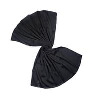 Mısırlı Eşarpları Tesettür Giyim Silky Cocoon Kadın Şal (Siyah)